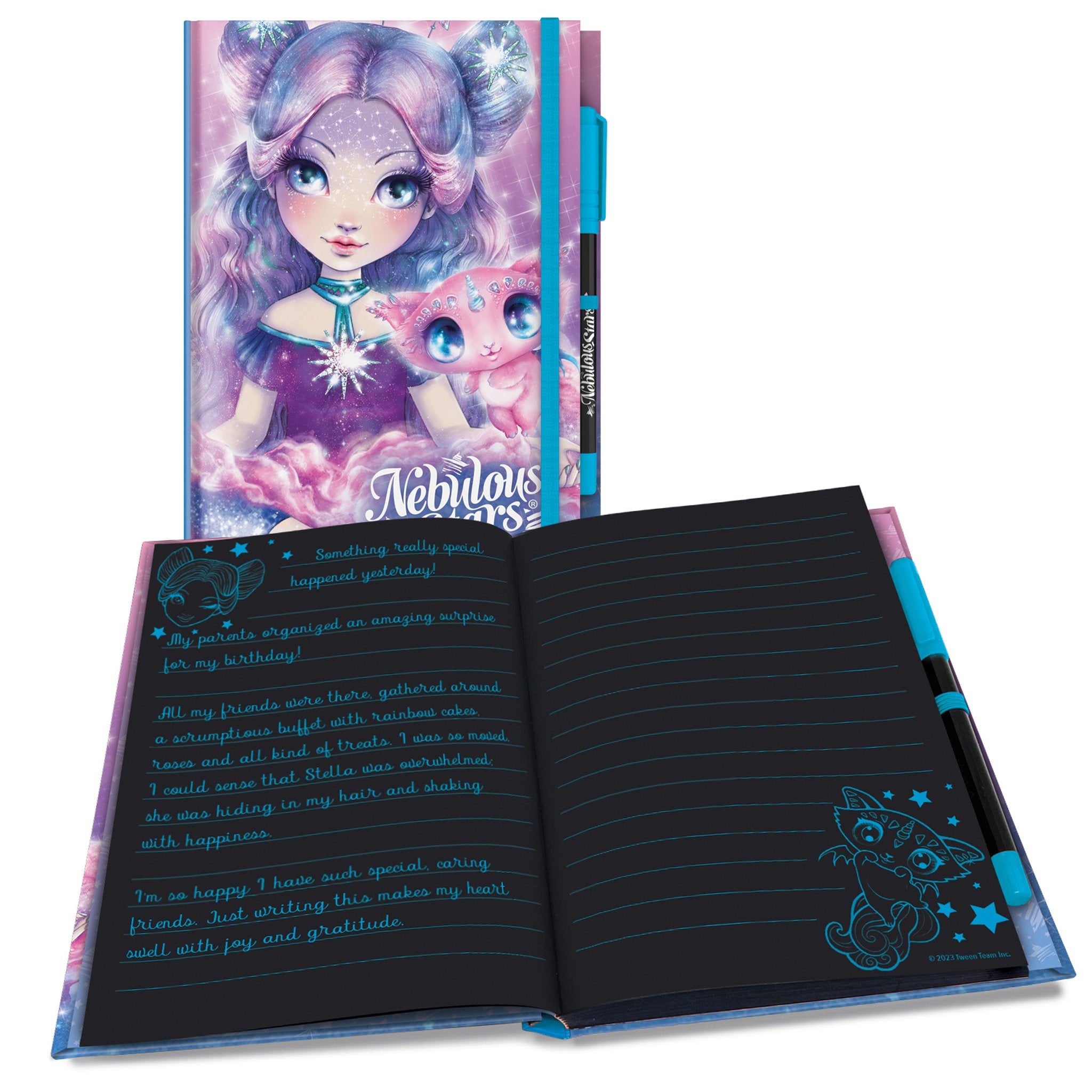 Nebulous Stars Deluxe Black Notebook Assorted Styles