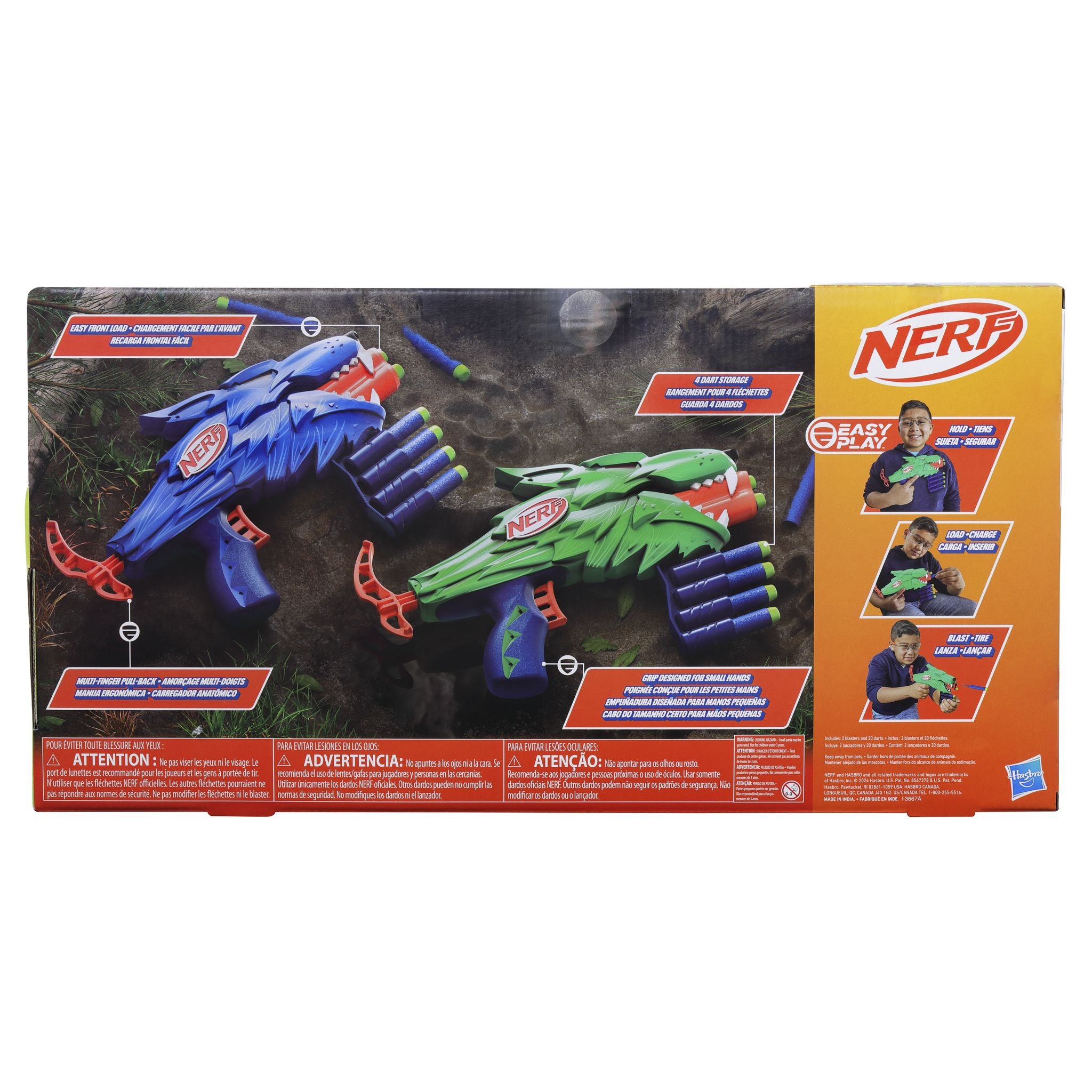 NERF Wild Wolfpack Blaster