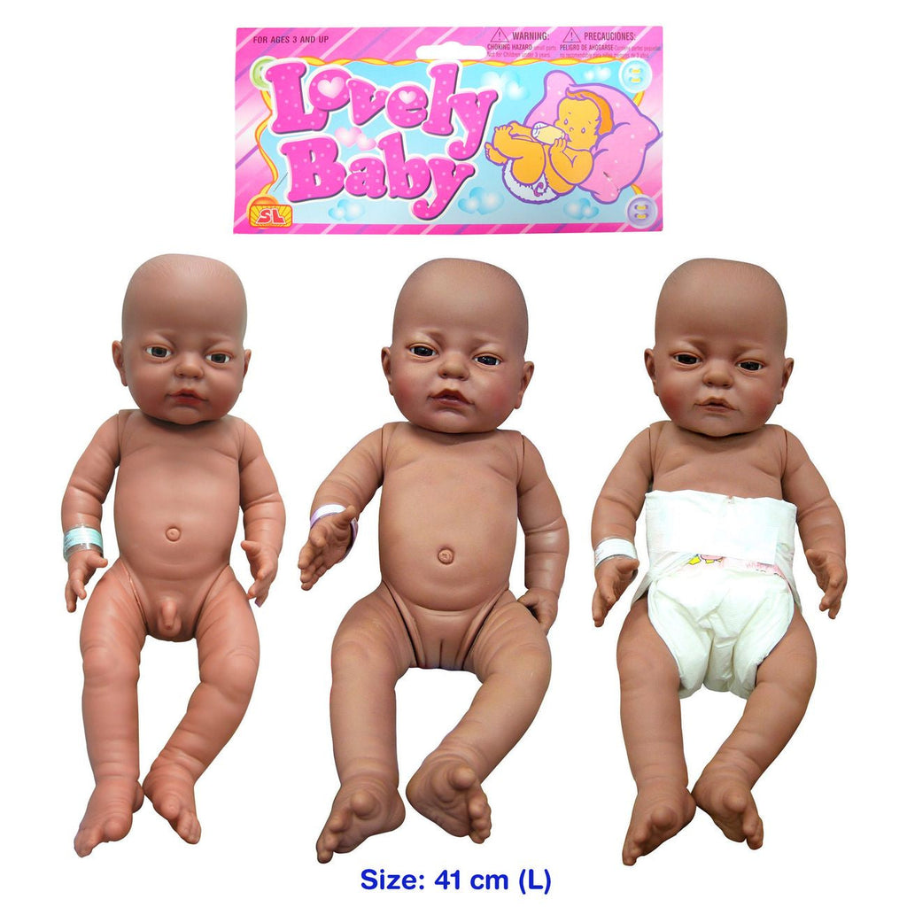 NEW BORN BABY DOLL BOY MULTICULTURAL