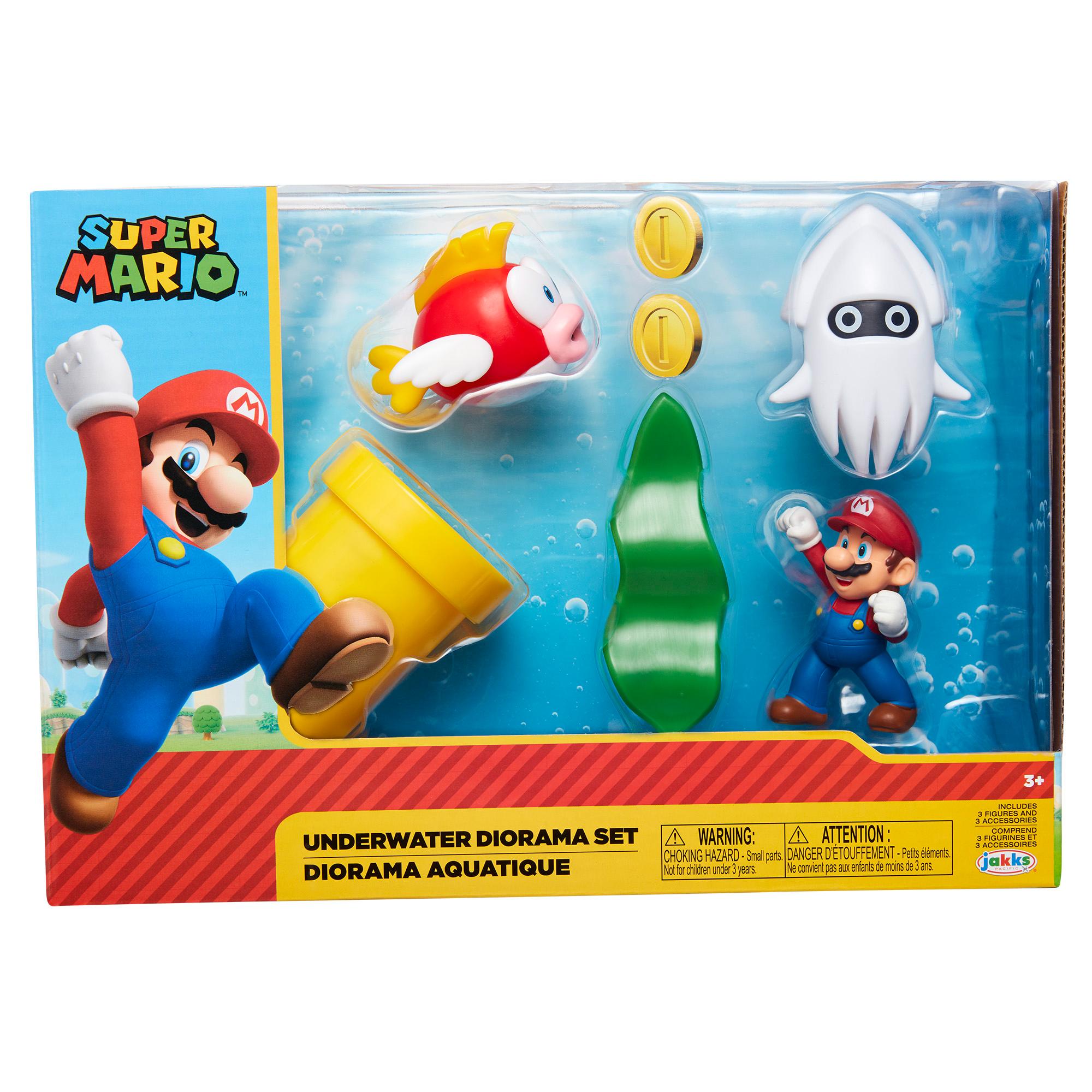 Nintendo Super Mario Underwater Diorama Set