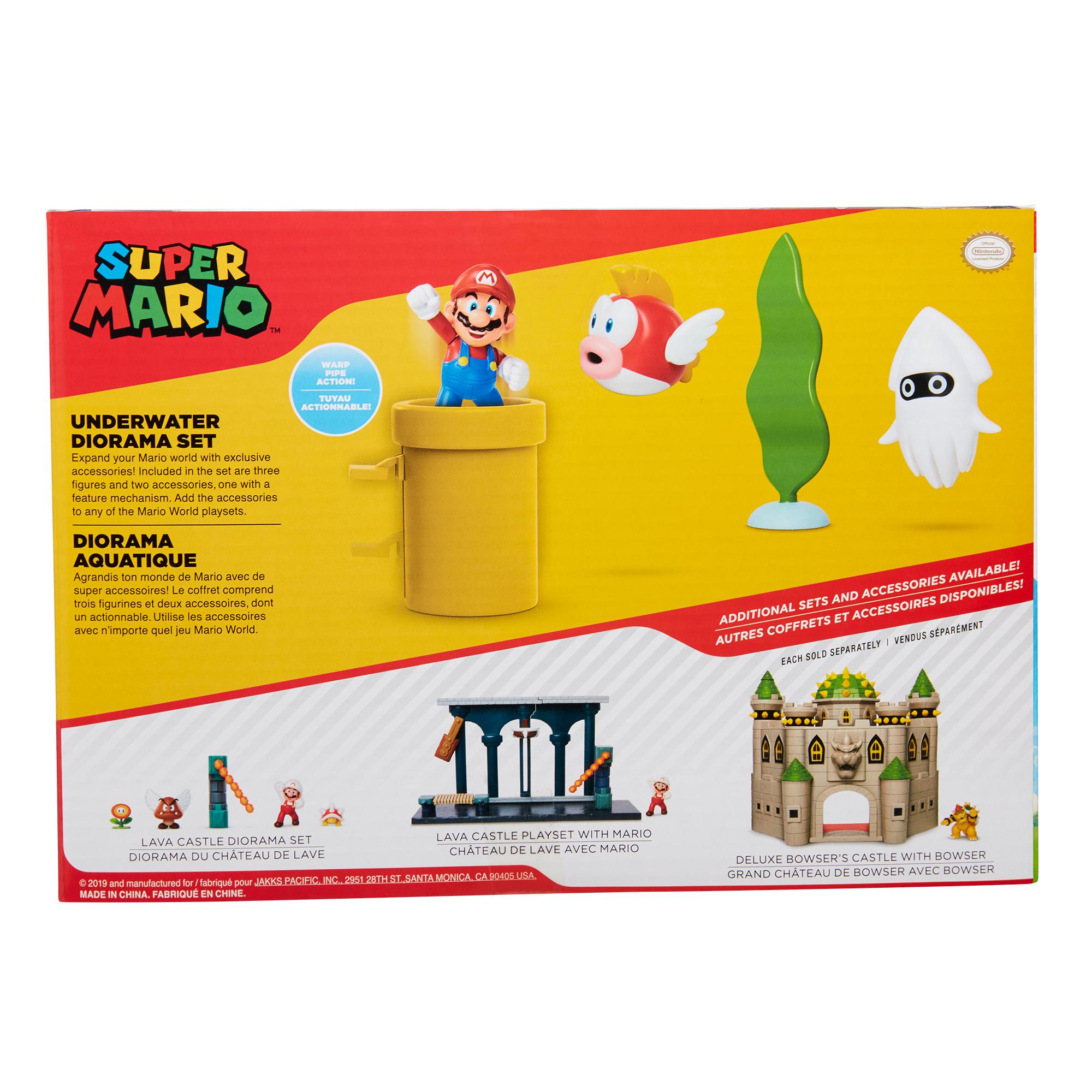 Nintendo Super Mario Underwater Diorama Set