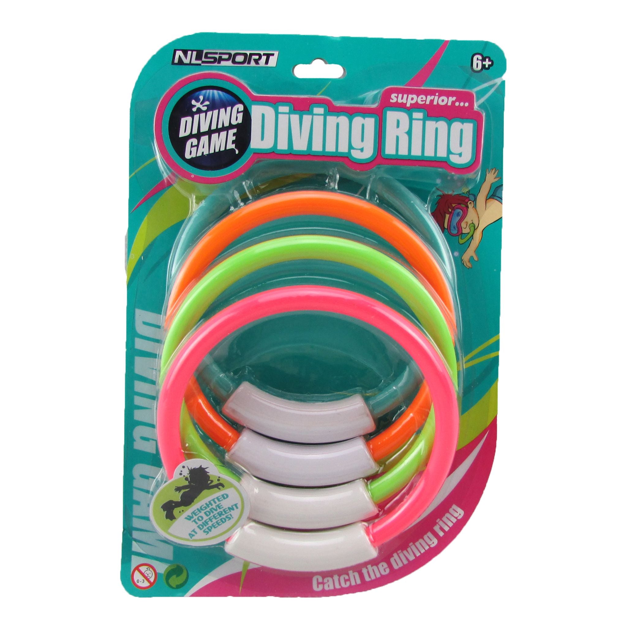 Nl Sport Diving Rings 4 Pack