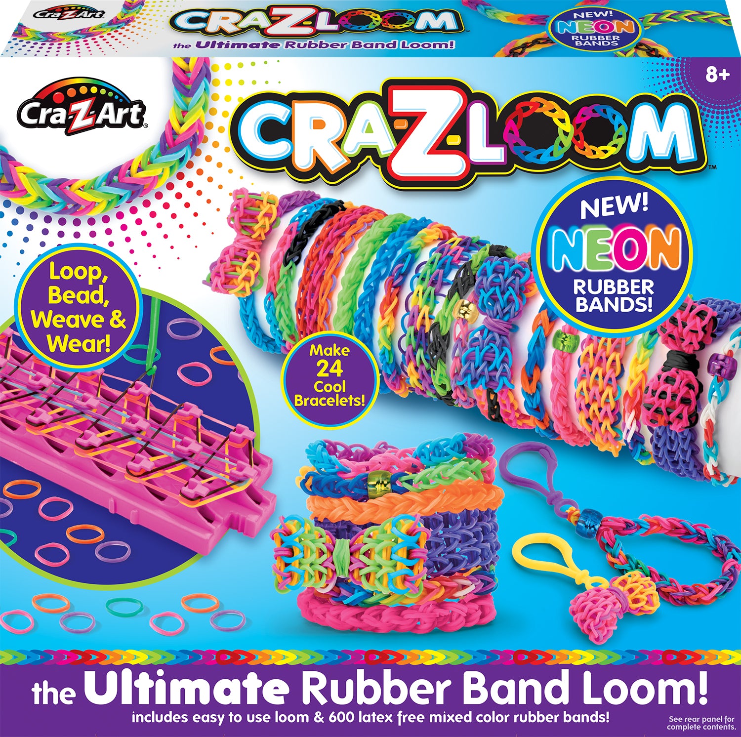 Cra-Z-Loom The Ultimate Rubber Band Loom