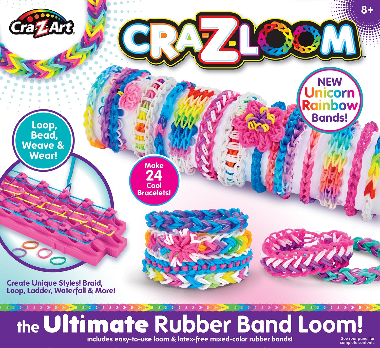 Cra-Z-Loom The Ultimate Rubber Band Loom