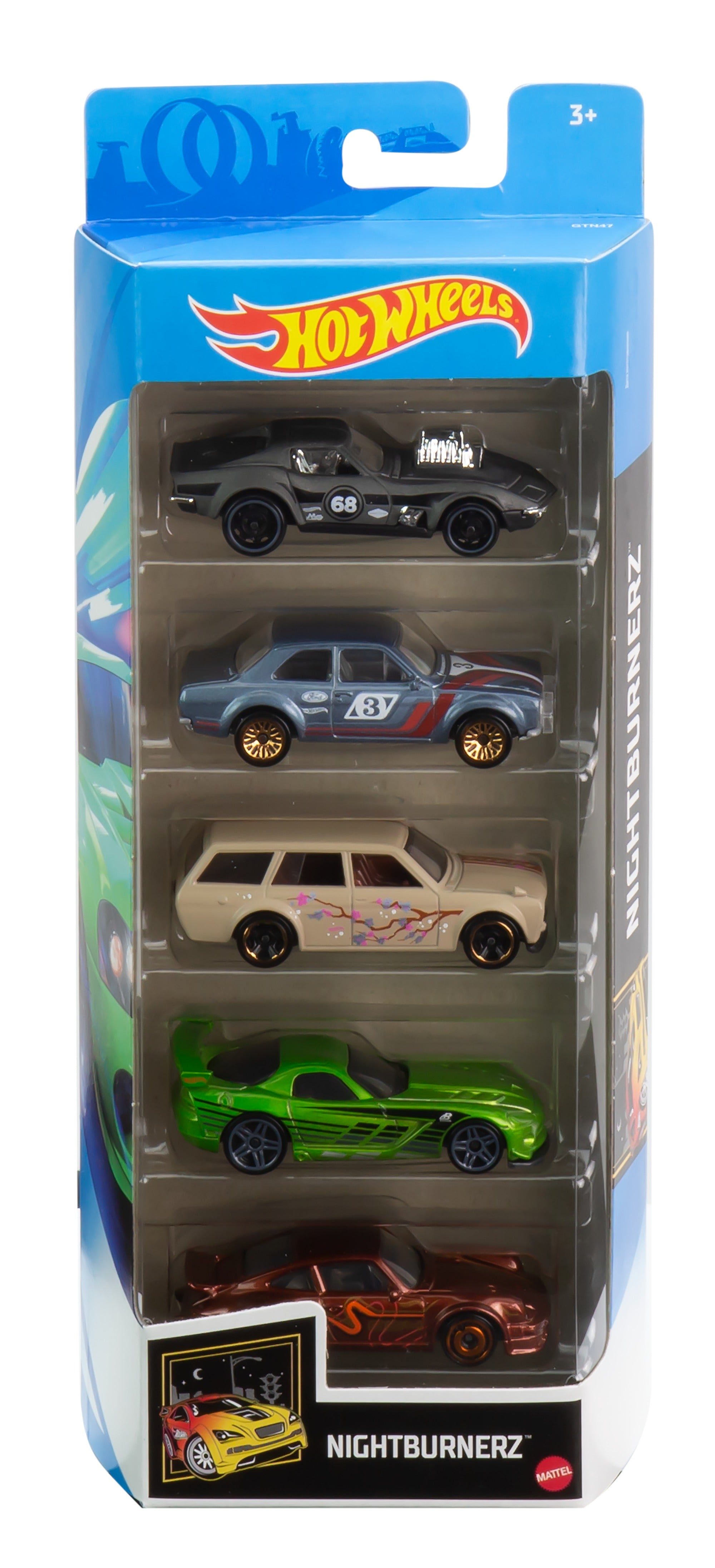 Hot Wheels 5 Car Pack Assorted Styles - Toyworld Australia