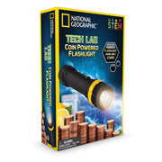 National Geographic Tech Lab Coin Powered Flashlight