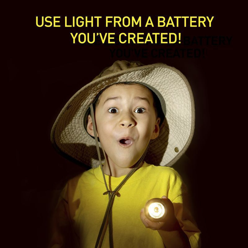 National Geographic Tech Lab Coin Powered Flashlight