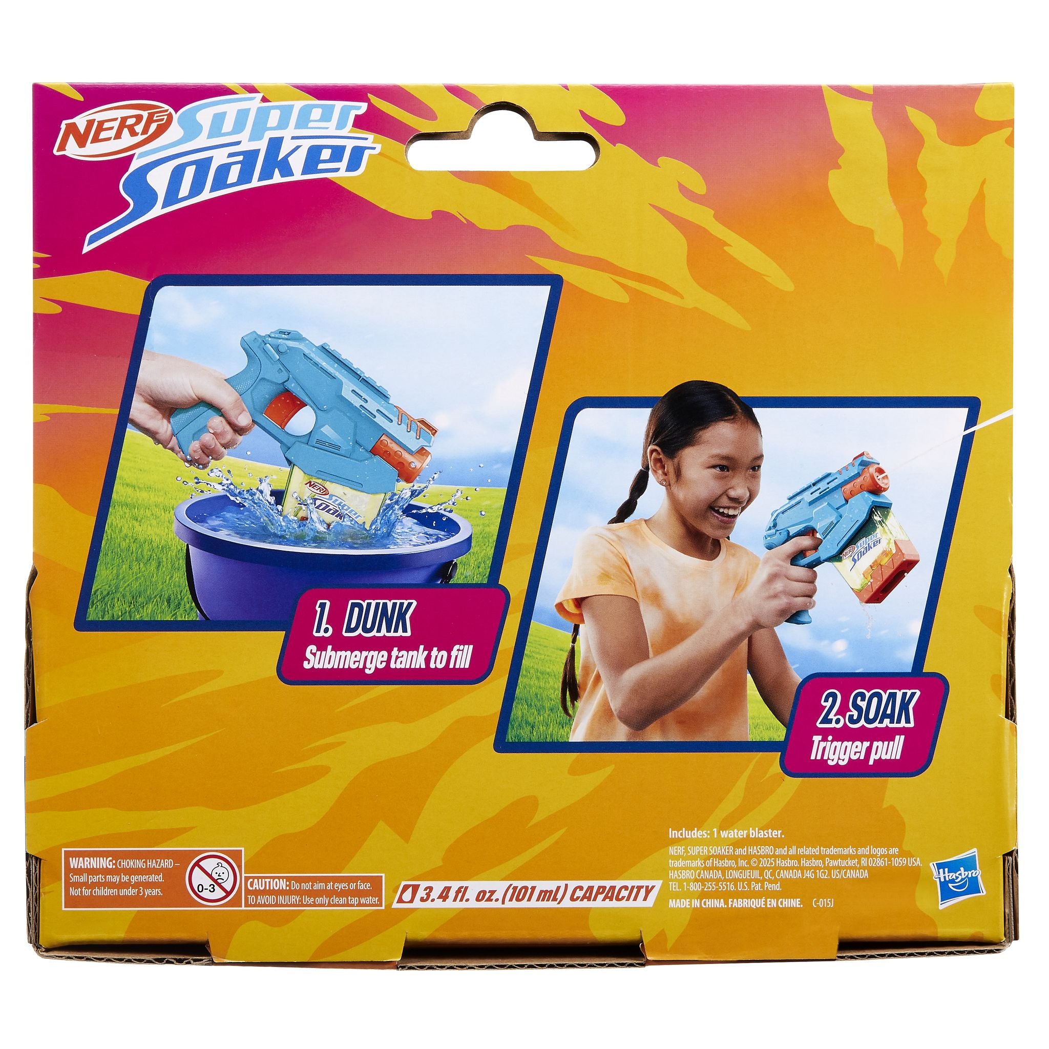 Nerf Gun Mini Gun Nerf Super Soaker Dunk-Fill Water Blasters 2-Pack Nerf Gun Mini Gun Nerf Super Soaker Dunk-Fill Water Blasters 2-Pack