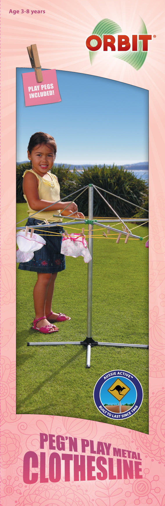 Orbit Metal Clothes Line – Toyworld Australia