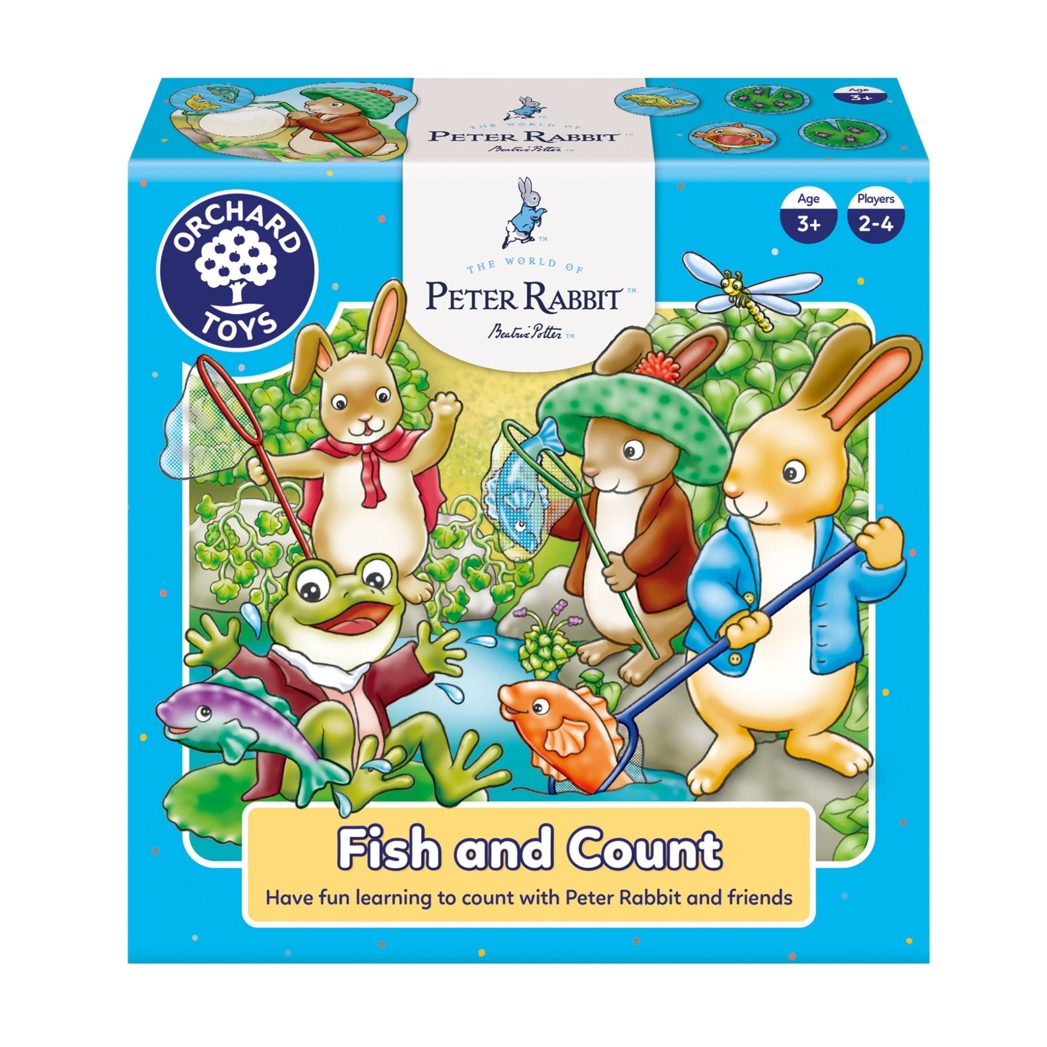 Orchard Toys Peter Rabbit - Fish & Count Game