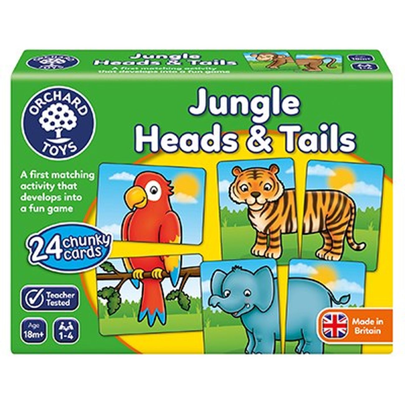 Orchard Toys Jungle Heads & Tails Game