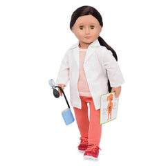 OUR GENERATION 18INCH(45CM) PROFESSIONAL DOLL NICOLA THE DOCTOR