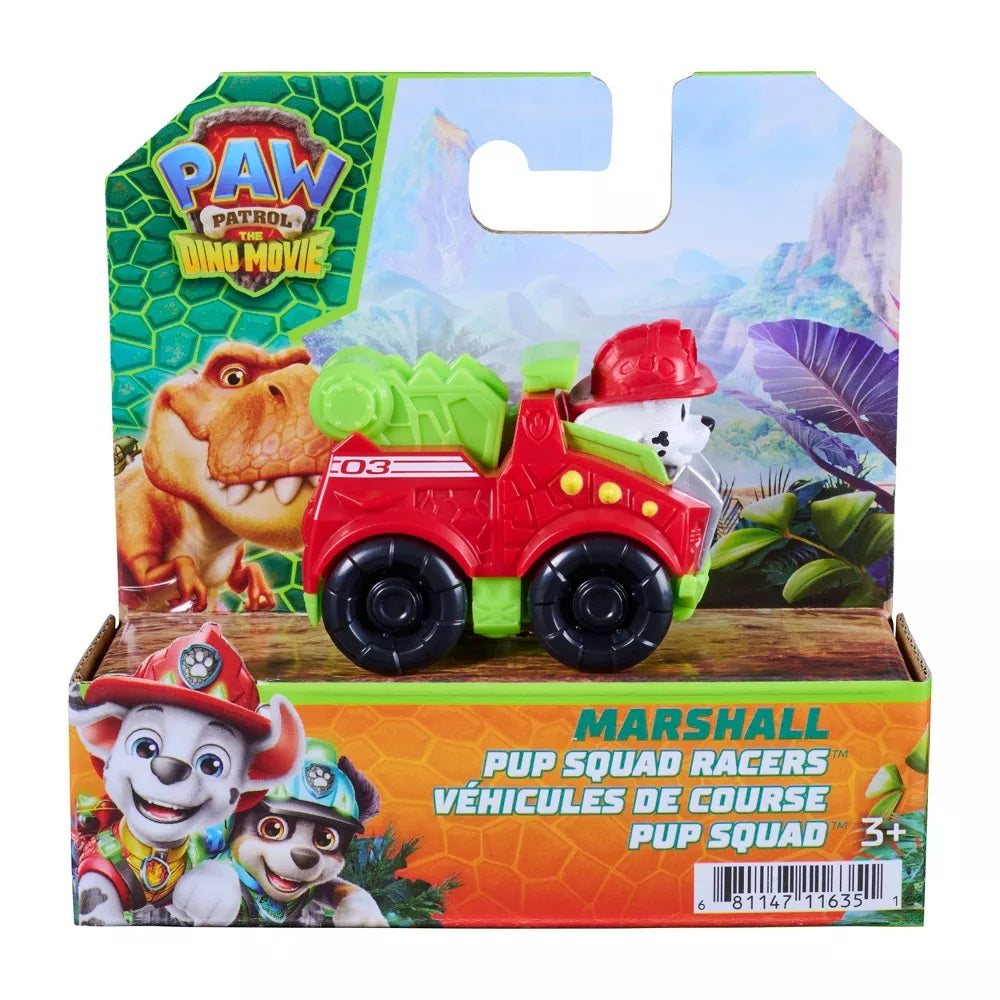 PAW Patrol The Dino Movie Pup Squad Racer Marshall