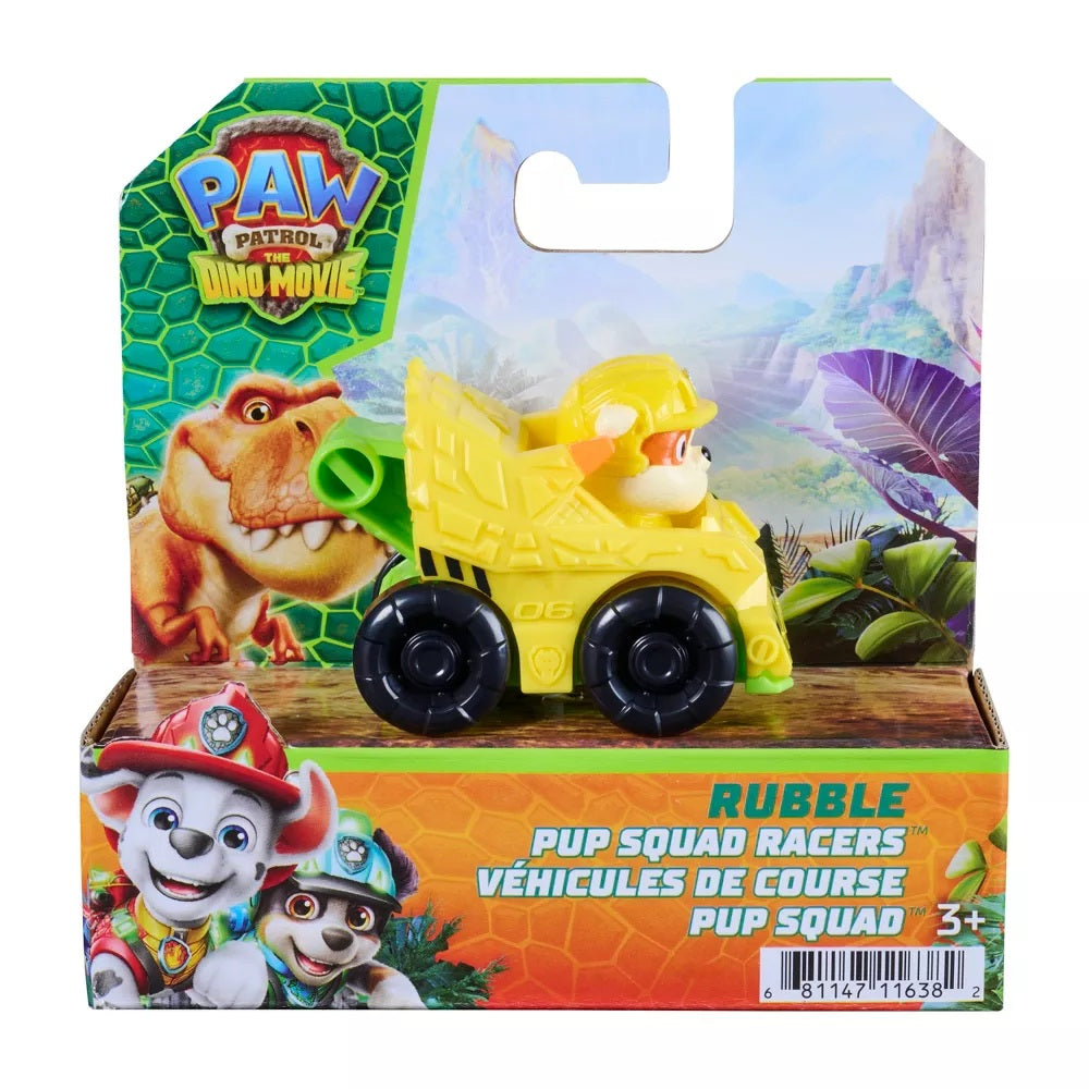 PAW Patrol The Dino Movie Pup Squad Racer Rubble