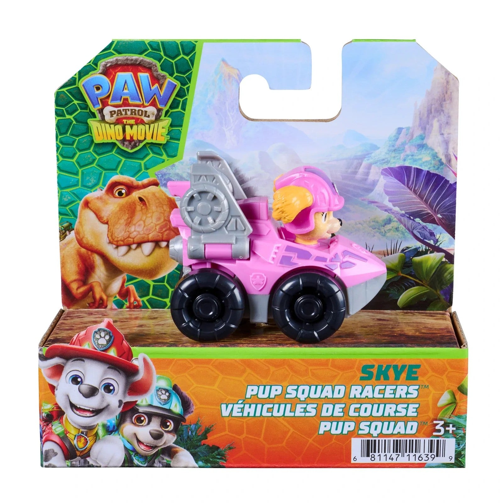 PAW Patrol The Dino Movie Pup Squad Racer Skye