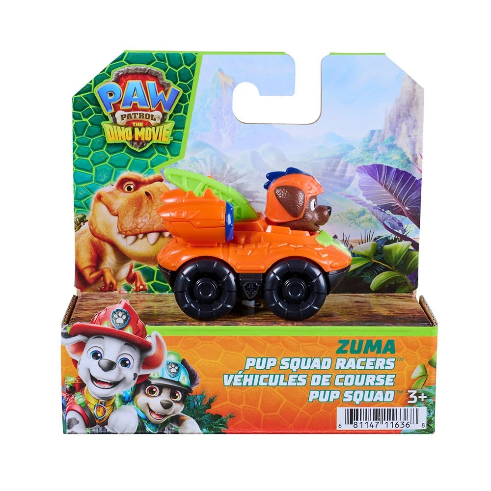 PAW Patrol The Dino Movie Pup Squad Racer Zuma