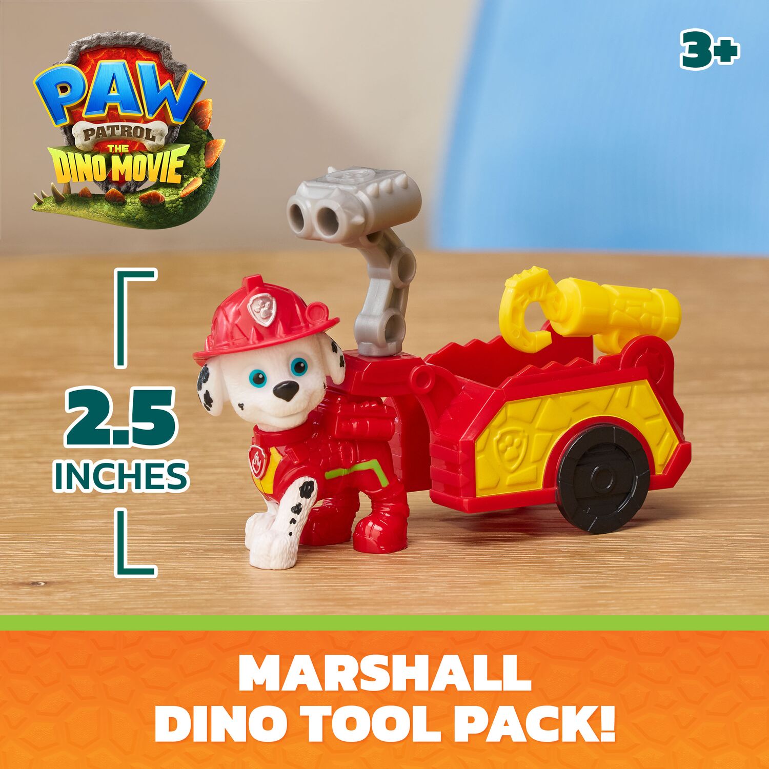 PAW Patrol The Dino Movie Marshall Dino Tool Pack