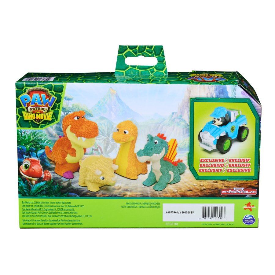 PAW Patrol The Dino Movie Pup Squad Dino Crew 5-Pack