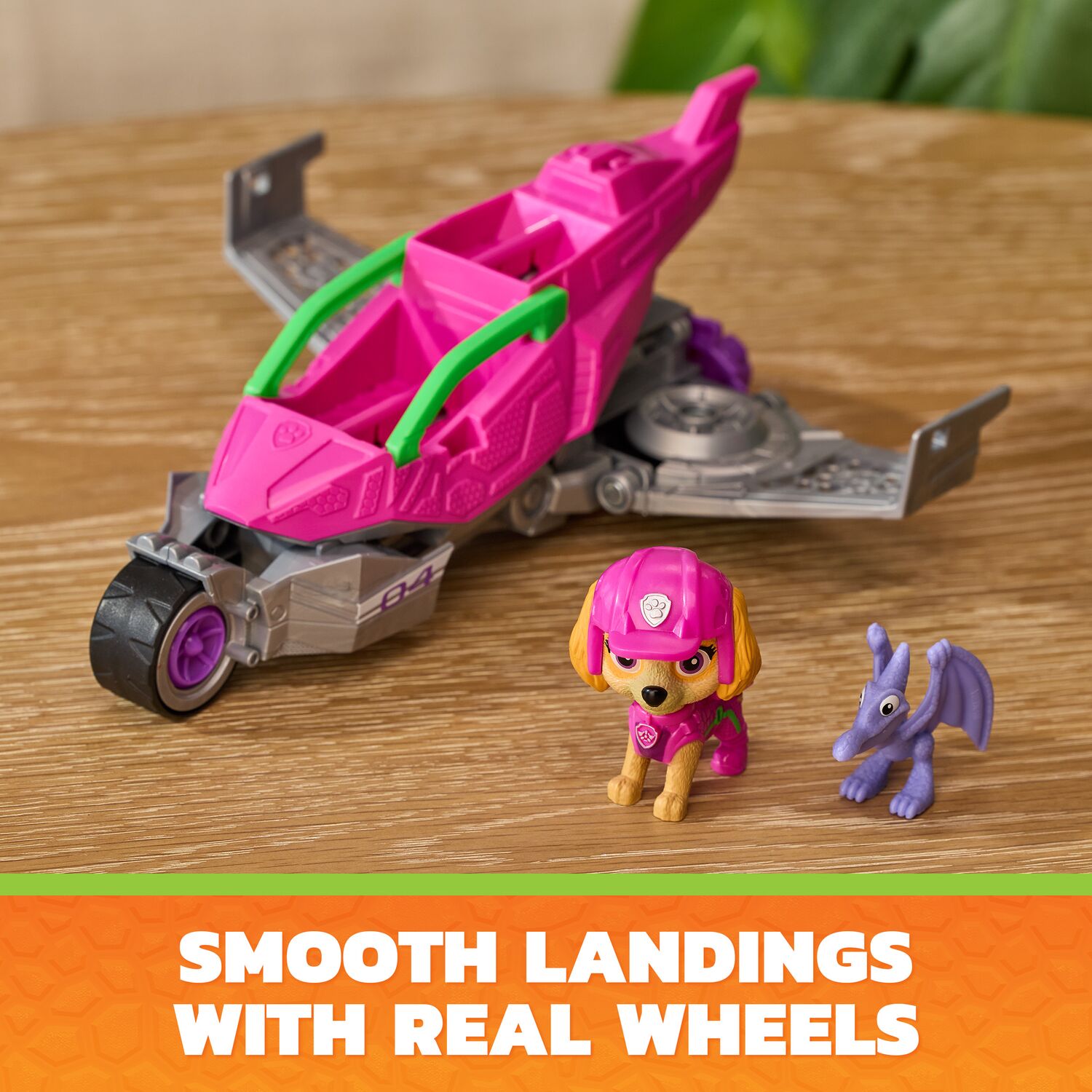 PAW Patrol The Dino Movie Skye Dino Rescue Jet