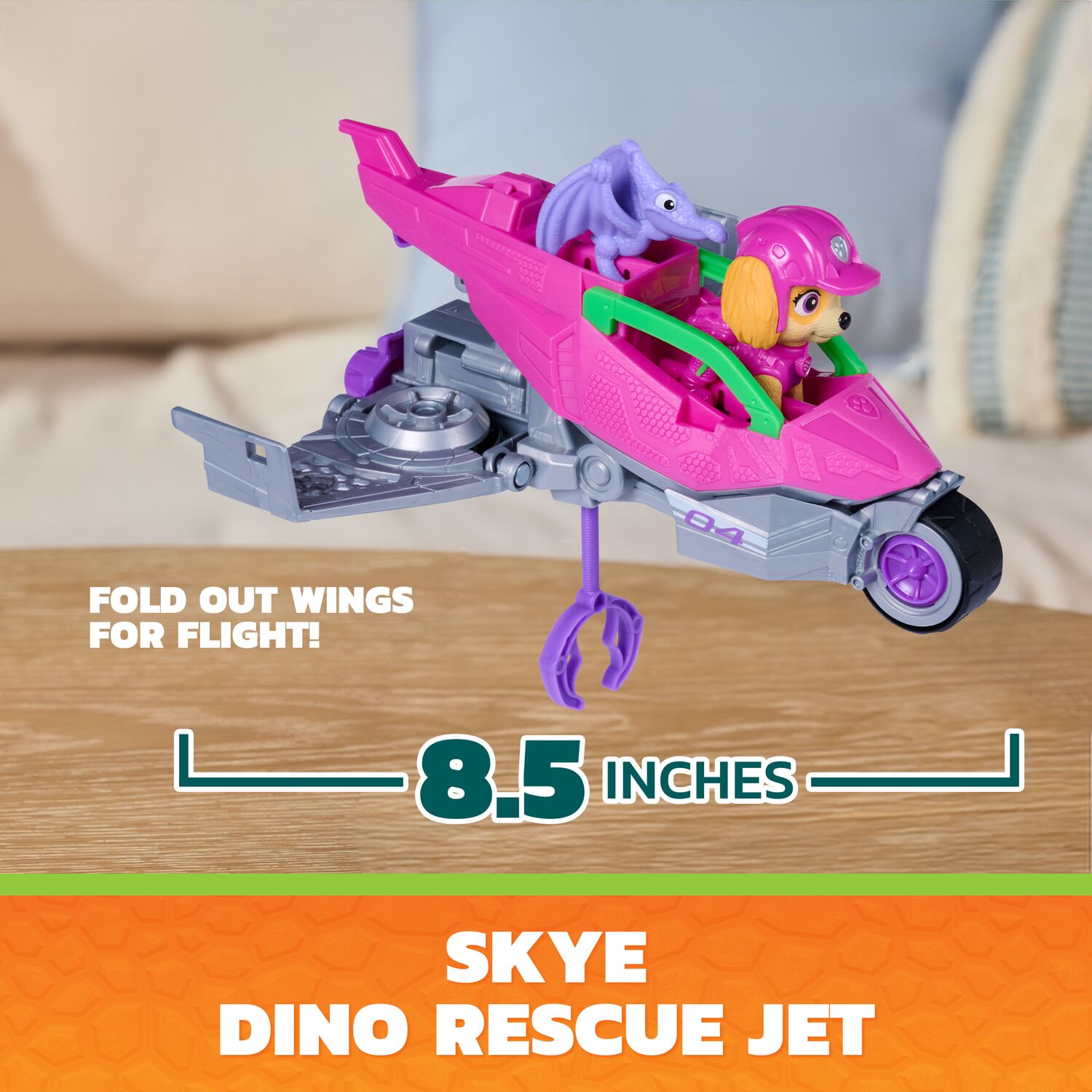PAW Patrol The Dino Movie Skye Dino Rescue Jet