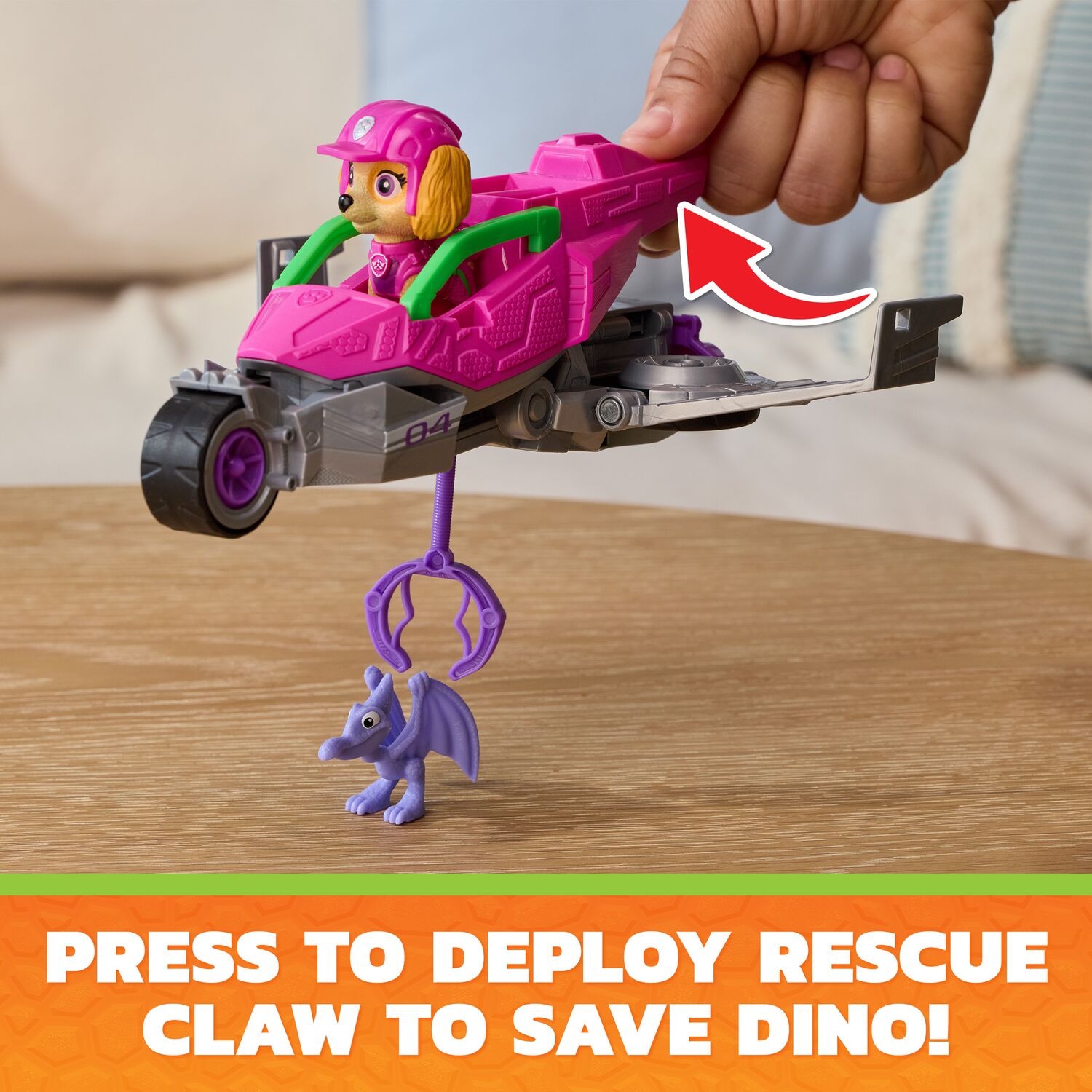 PAW Patrol The Dino Movie Skye Dino Rescue Jet