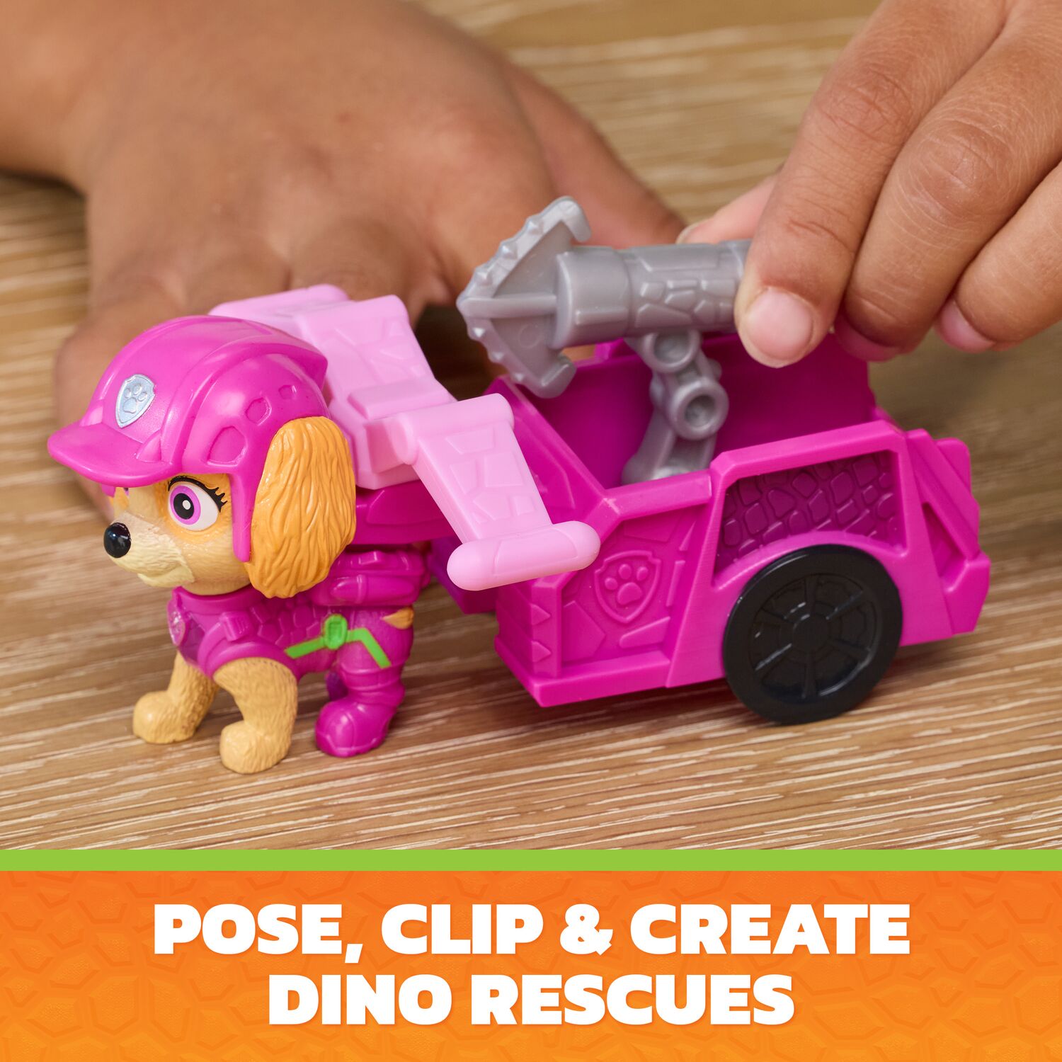 PAW Patrol The Dino Movie Skye Dino Tool Pack