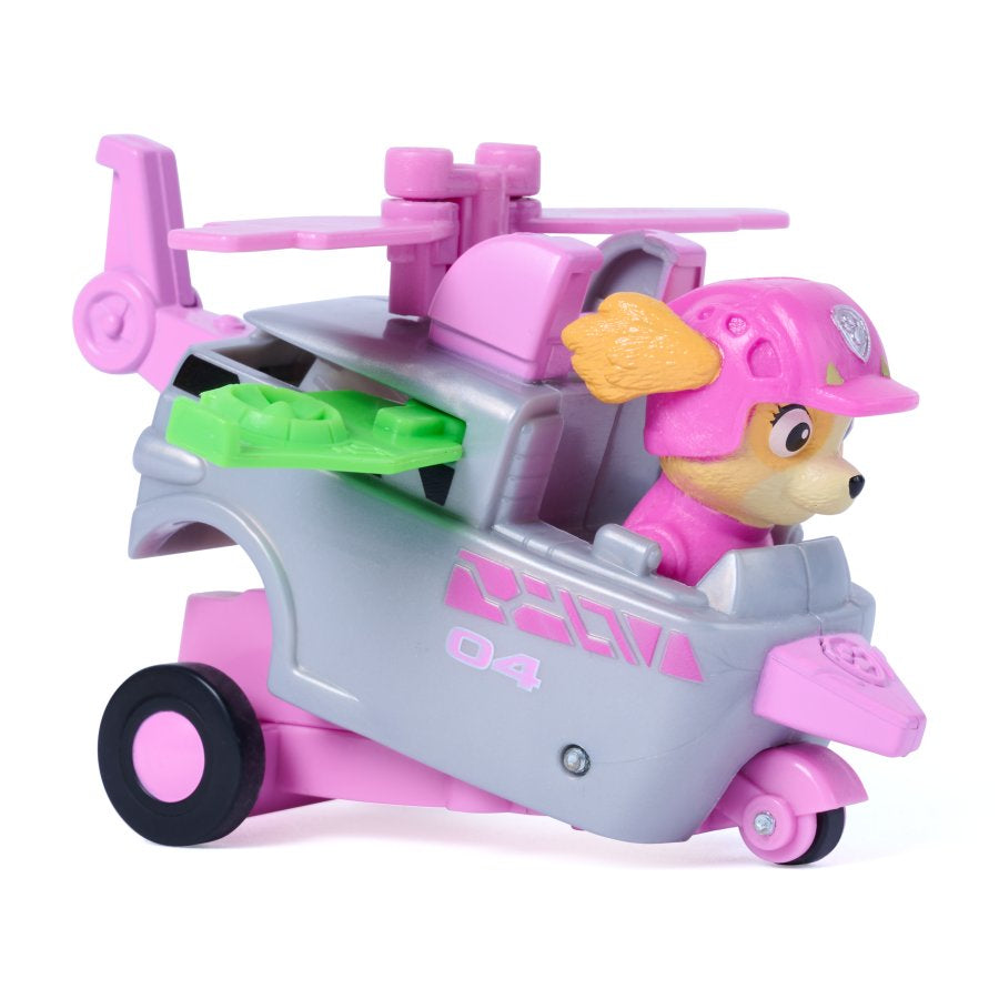 PAW Patrol The Dino Movie Skye Pup Squad Jump Shift Flip Racers