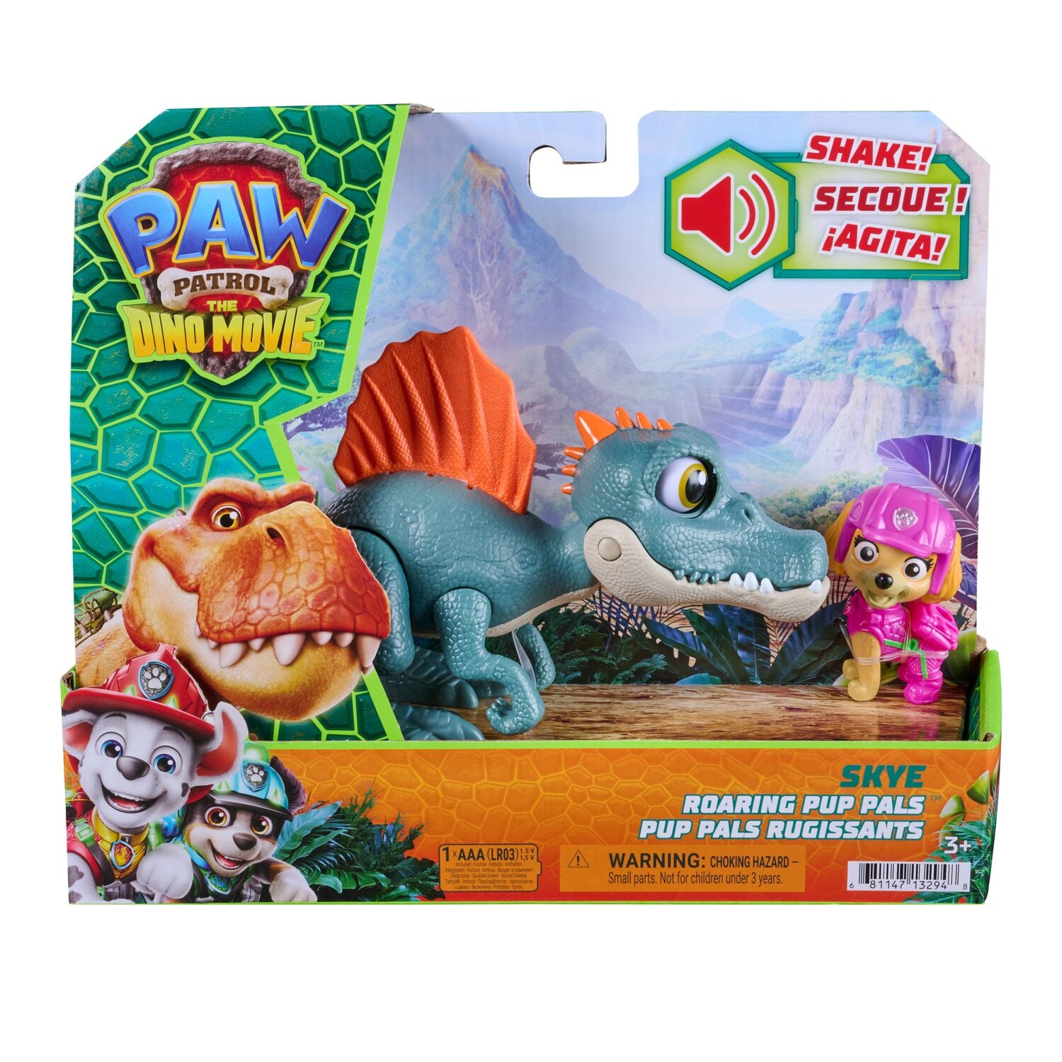 PAW Patrol The Dino Movie Skye Roaring Pup Pals