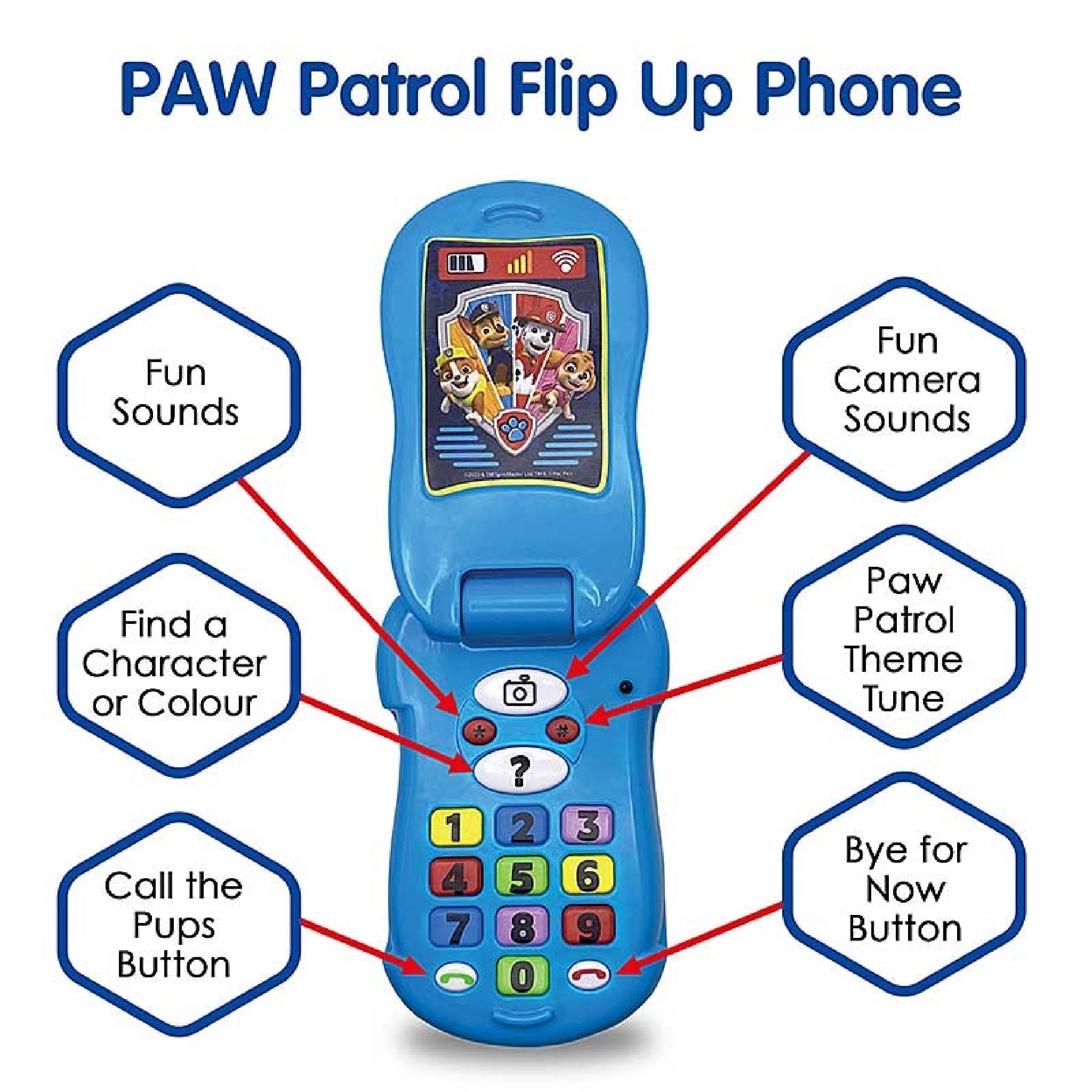 PAW Patrol Flip Up Phone