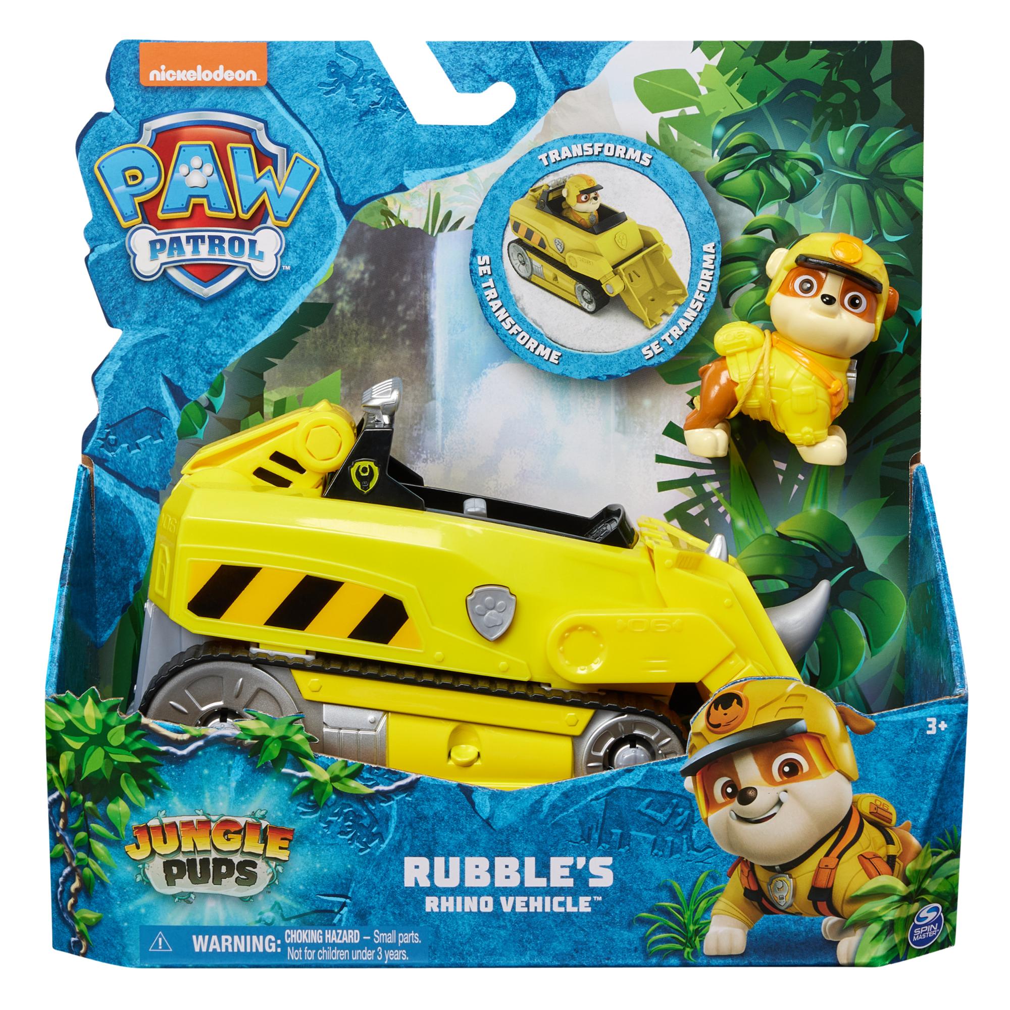 PAW Patrol Jungle Pups - Rubble's Rhino Vehicle