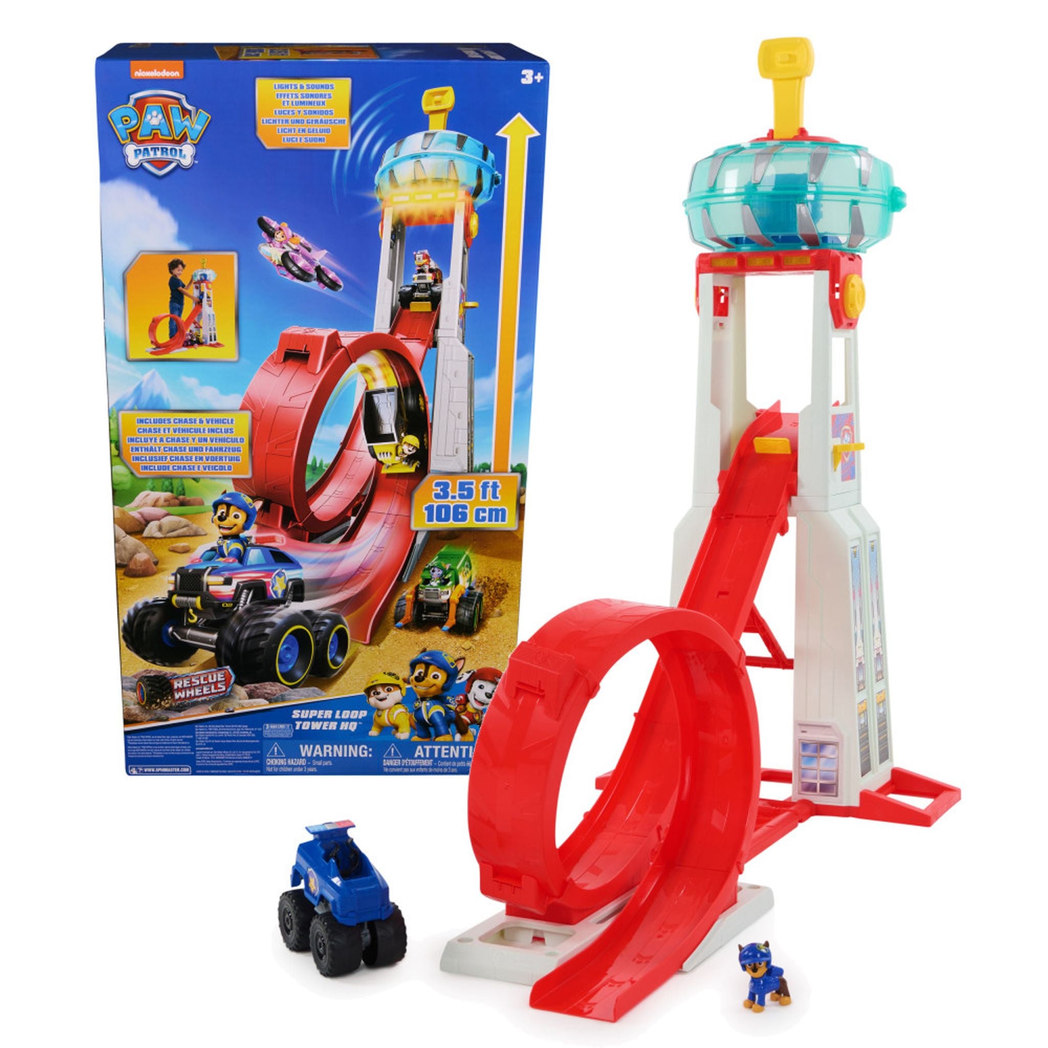 PAW Patrol Super Loop Tower HQ Playset