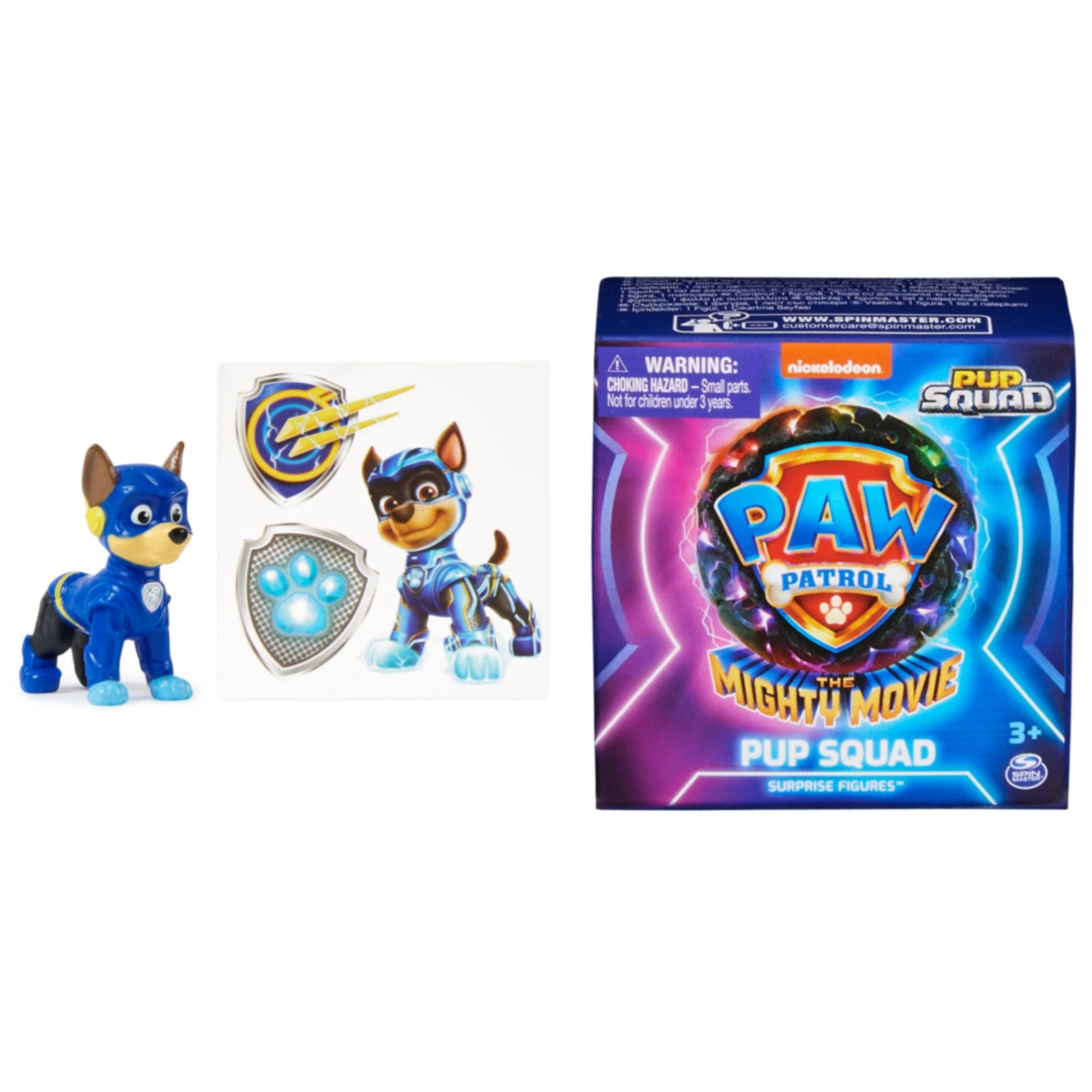 PAW Patrol Pup Squad Figure The Mighty Movie - Chase
