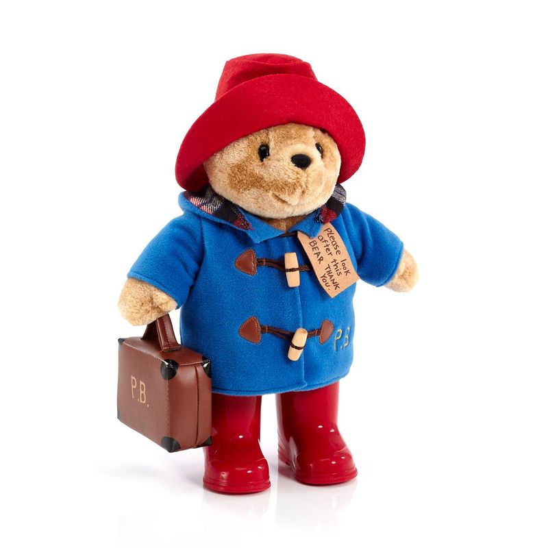 Paddington With Blue Coat, Boots & Suitcase