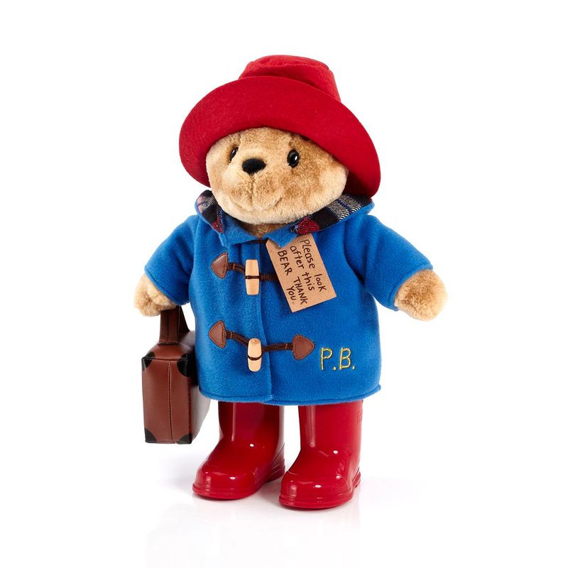 Paddington With Blue Coat, Boots & Suitcase