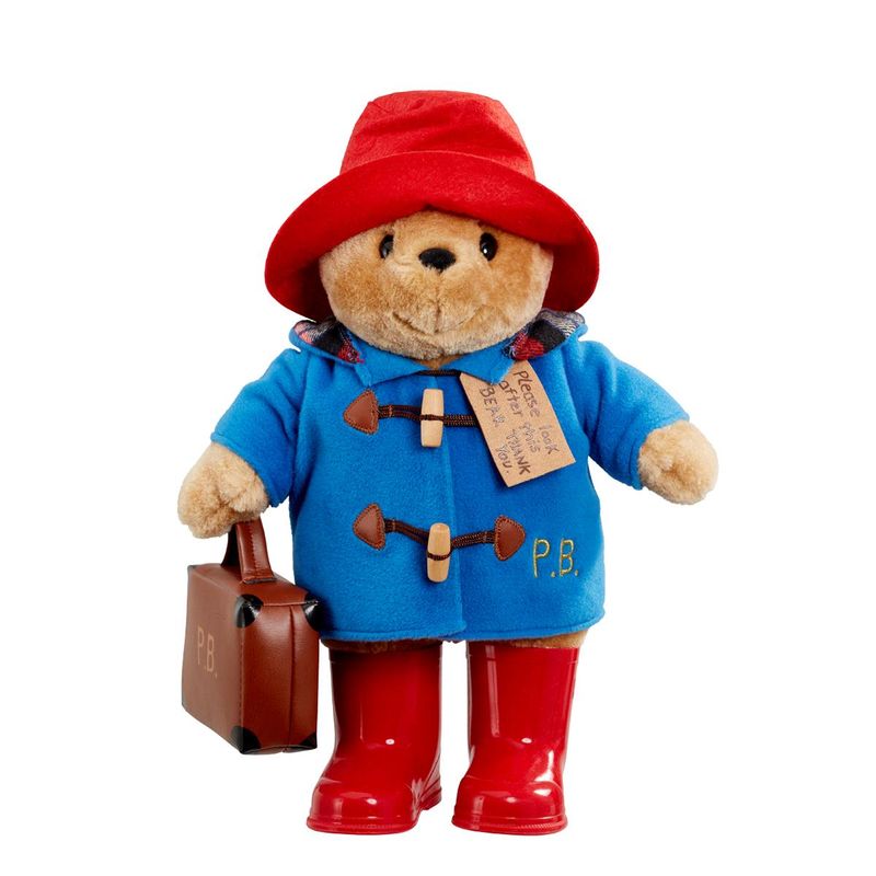 Paddington With Blue Coat, Boots & Suitcase