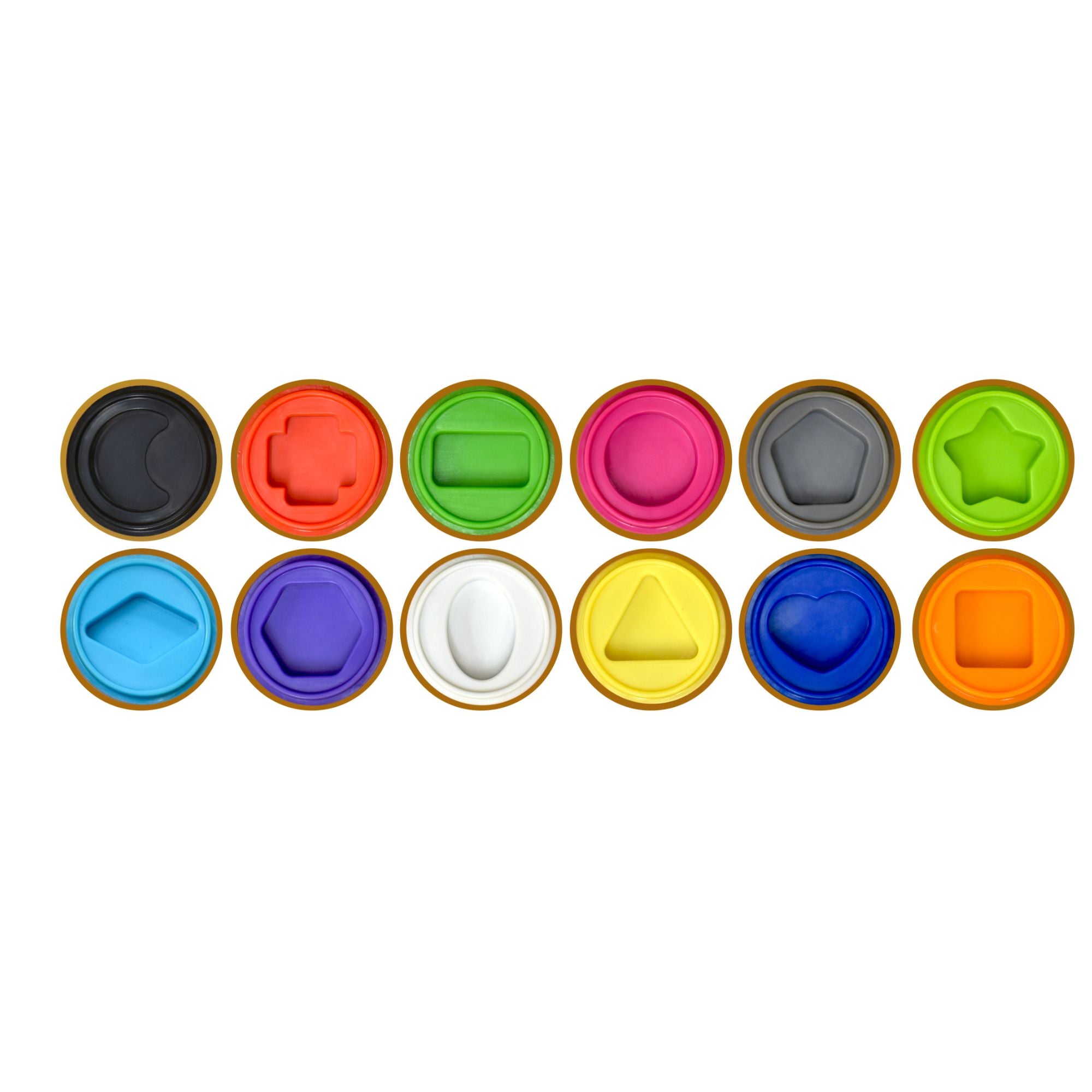 Peterkin Mix & Match Eier – 12-teiliges Sortierspiel Für Kleinkinder, Mehrfarbig