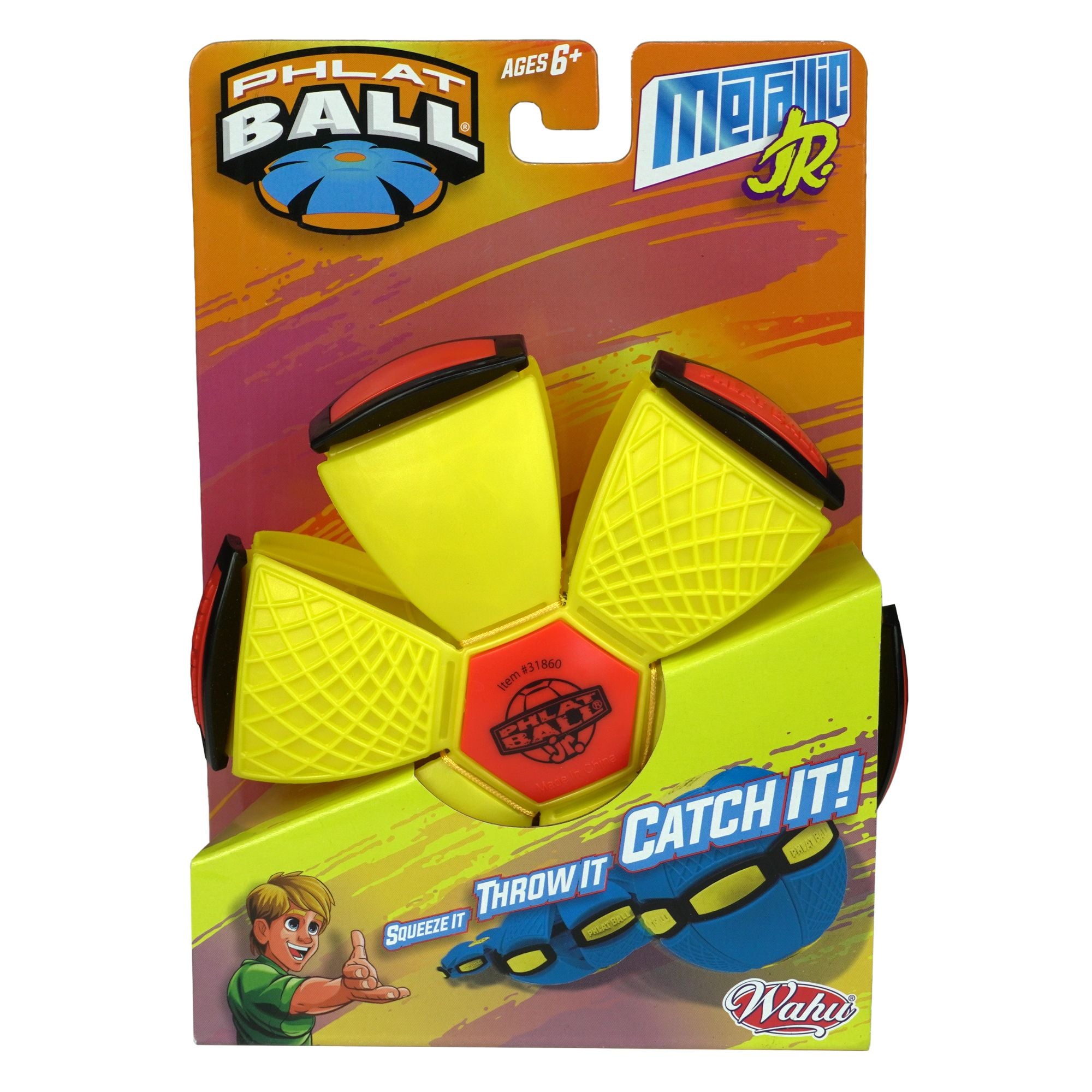 Phlat Ball Jr. Metallic Assorted Styles - Toyworld Australia