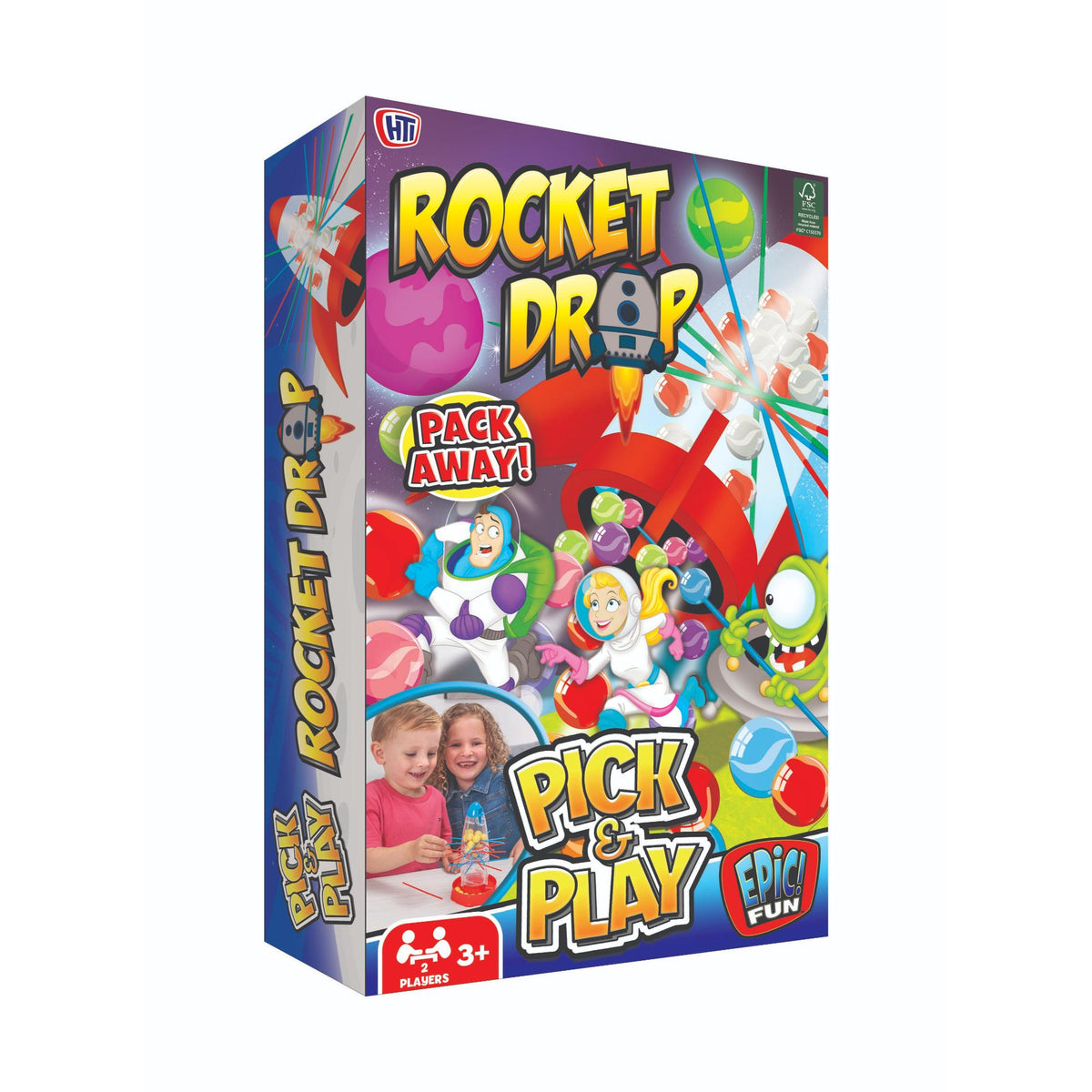 PICK PLAY ROCKET DROP GAME Toyworld Australia Pick play rocket drop game toyworld australia