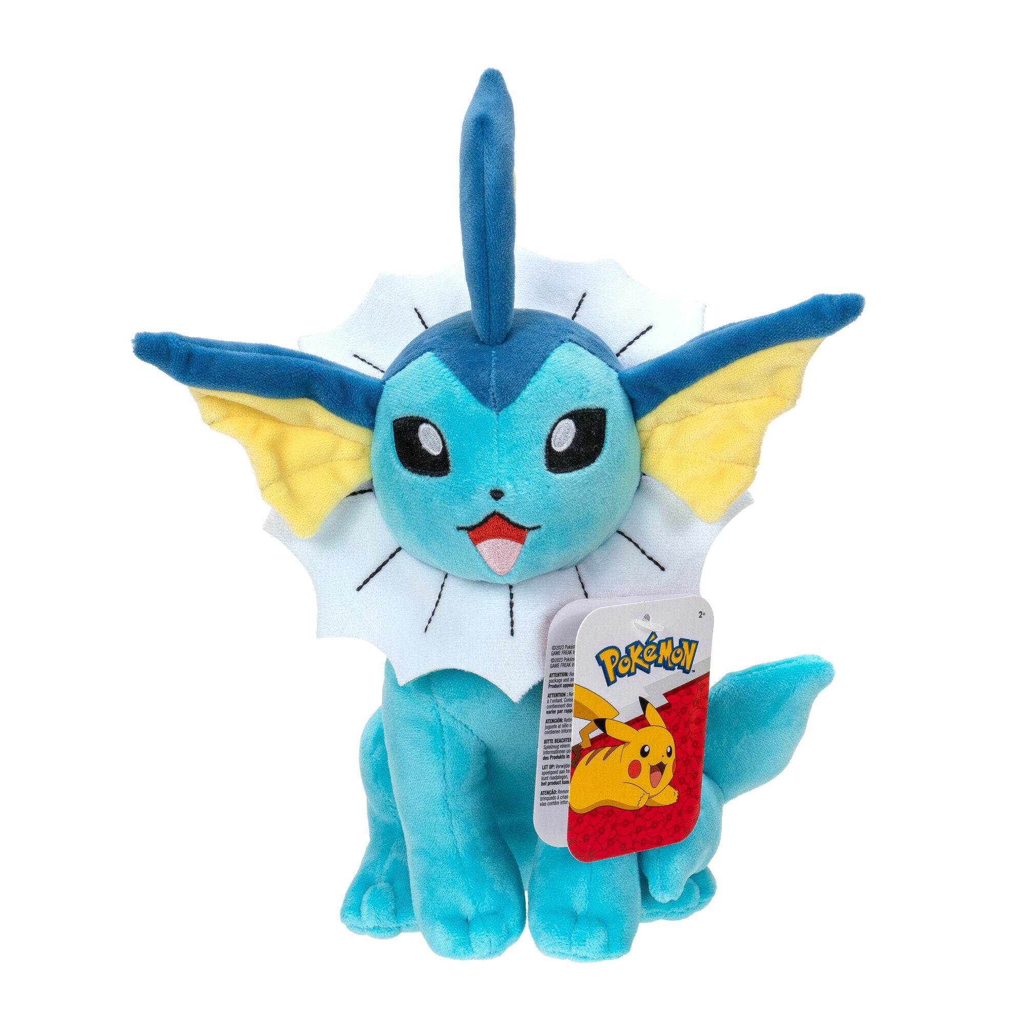 Pokemon Plush 8 Inch Vaporeon - Toyworld Australia