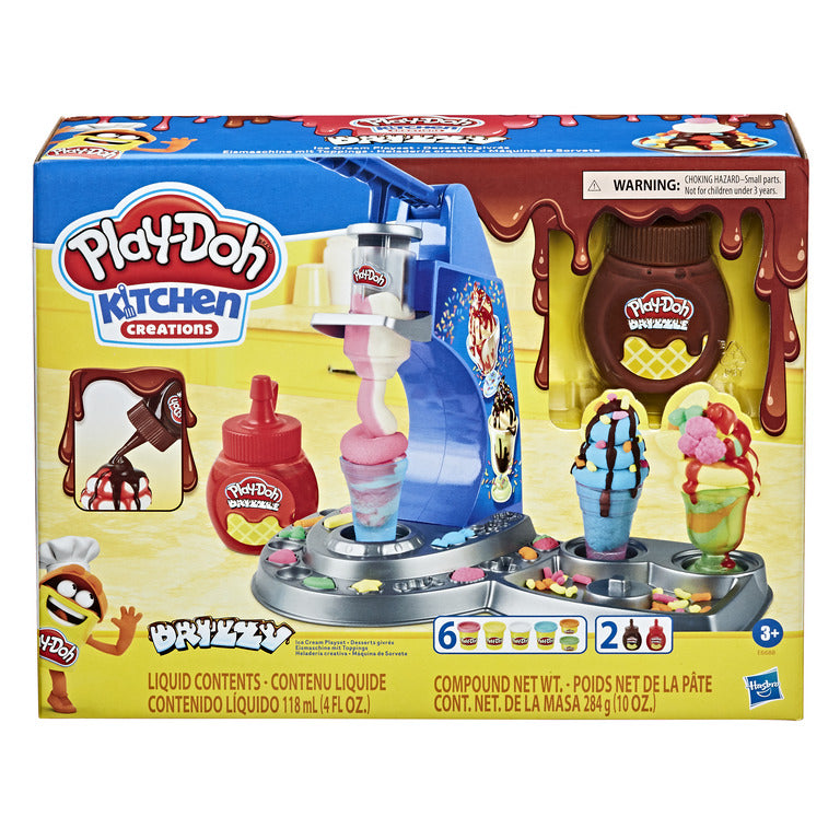 PLAY-DOH KITCHEN CREATIONS DRIZZY ICE CREAM PLAYSET
