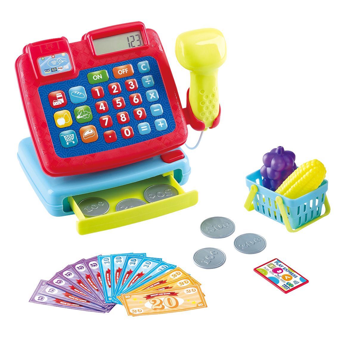 Playgo Toys Battery Operated Smart Cash Register
