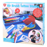 Playgo Toys Air Brush Tattoo Studio 14 Pieces