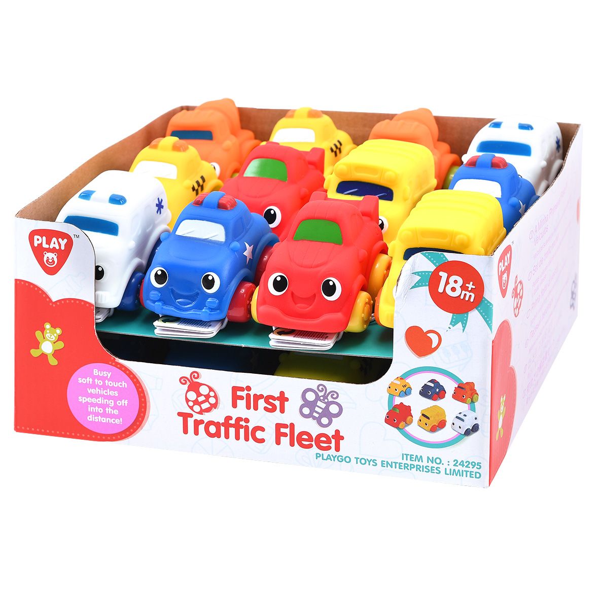 Playgo Toys First Traffic Fleet Vehicle Assorted Styles