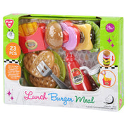Playgo Toys Lunch Burger Meal 23 Piece - Toyworld Australia
