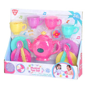 Playgo Toys Battery Operated Pink Musical Tea Set