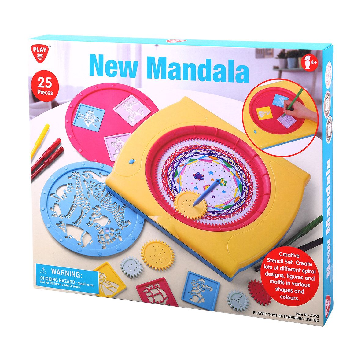 Playgo Toys Mandala 25 Piece