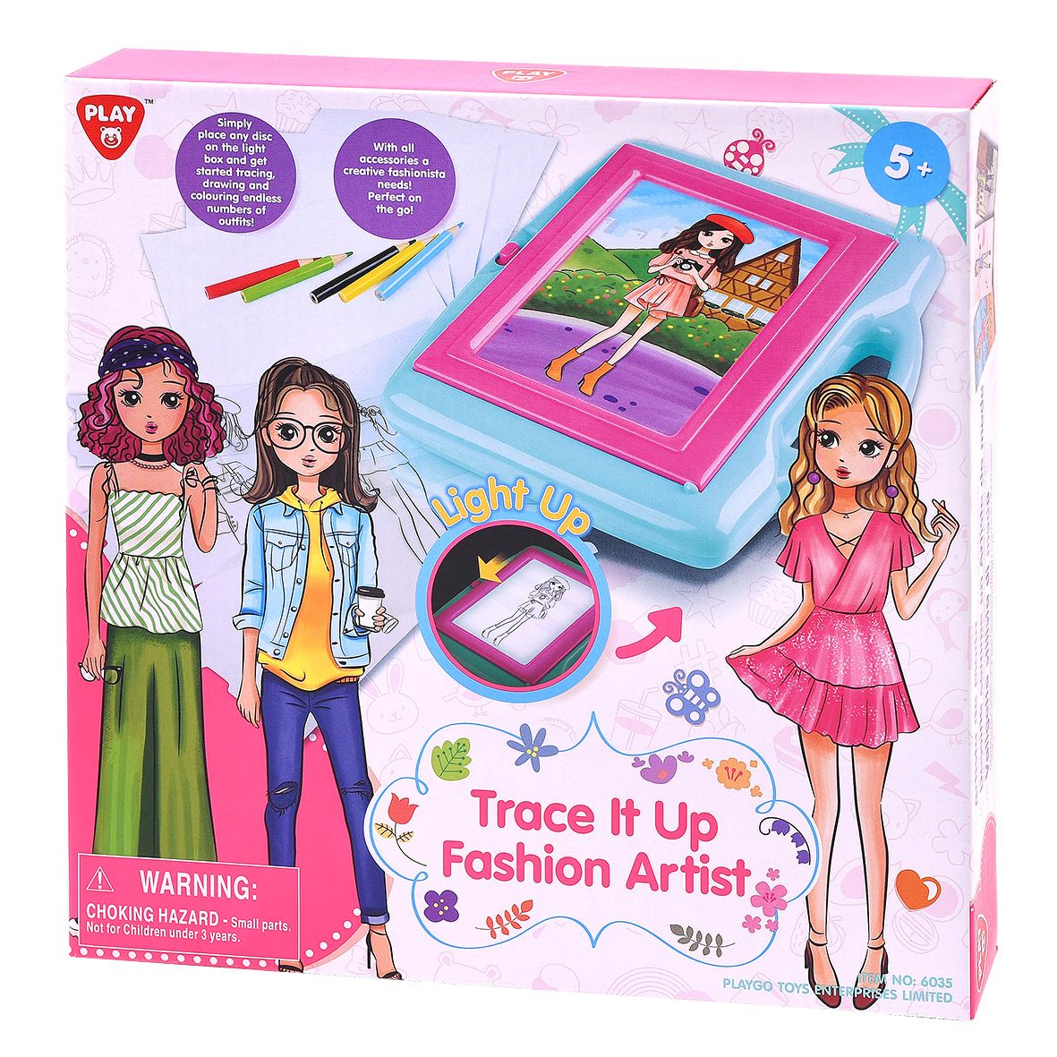 Playgo Toys Trace It Up Fashion Art
