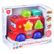 Playgo Toys Fire Engine Shape Sorter