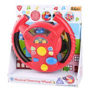 Playgo Toys Musical Steering Wheel - Toyworld Australia