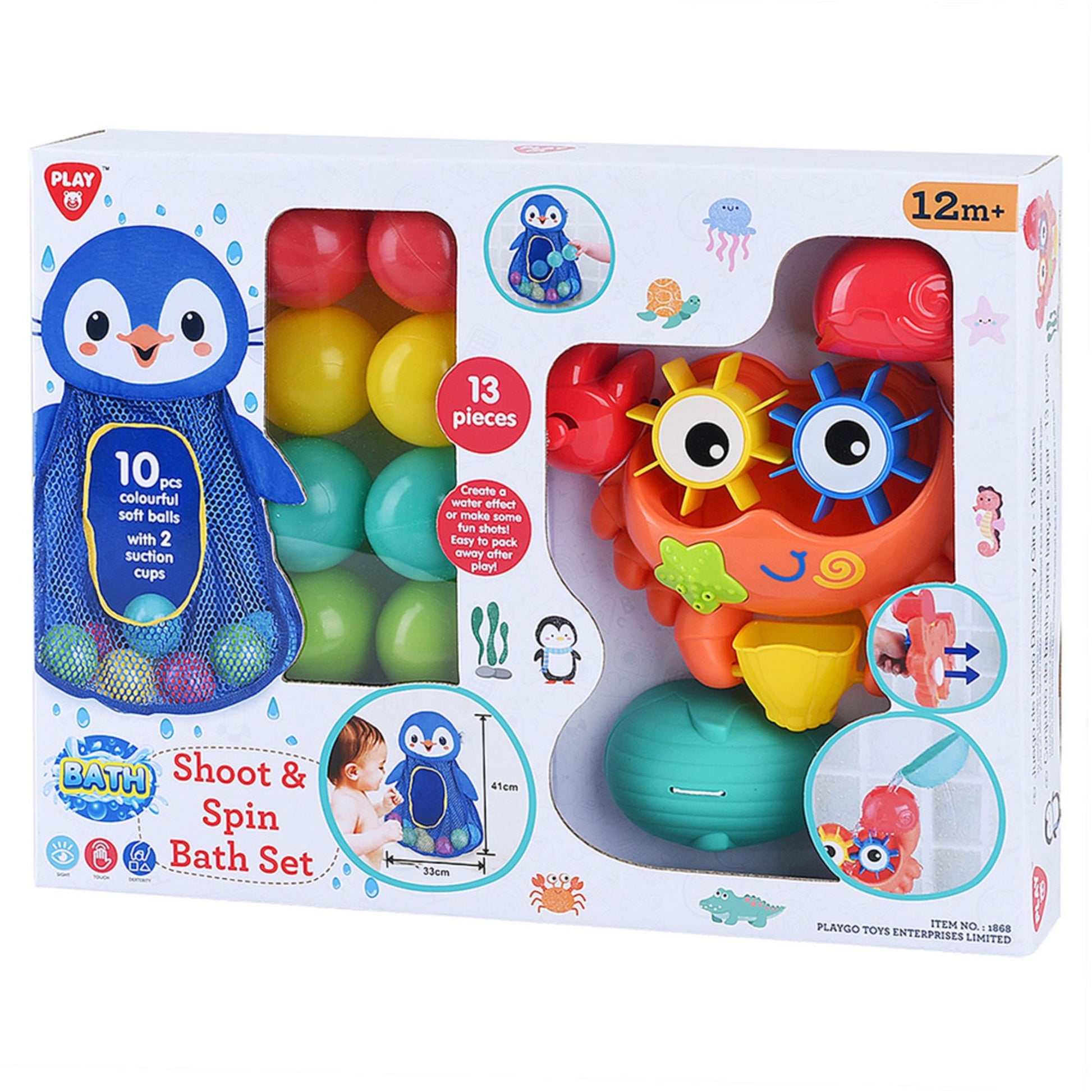 Playgo Toys Shoot & Spin Bath Set - Toyworld Australia